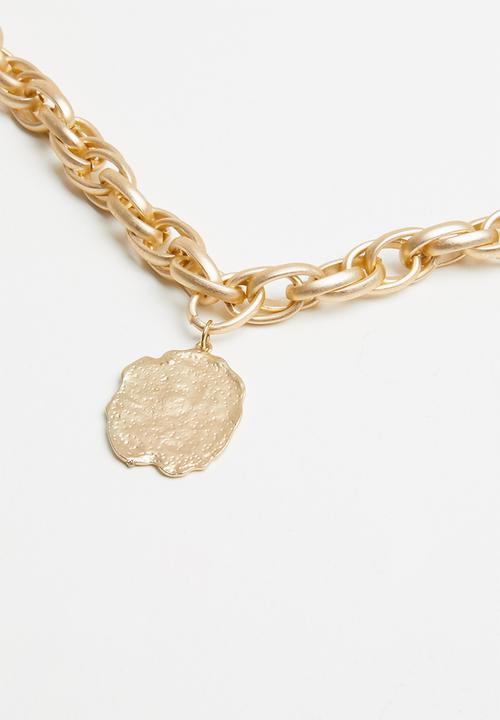 Superbalist - Chain pendant necklace-gold
