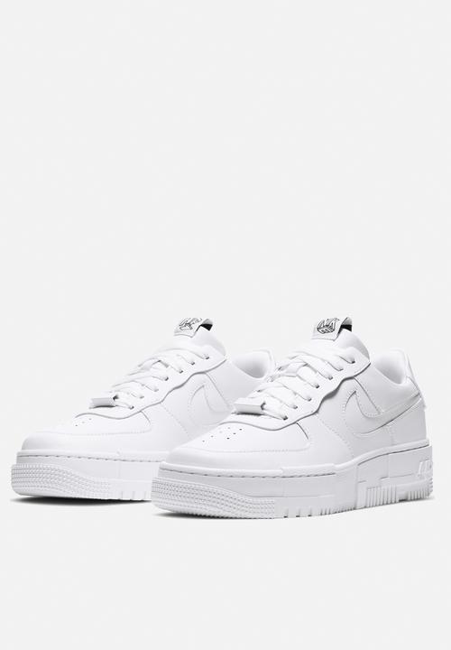 Nike - Air Force 1 pixel  - white / white-black-sail