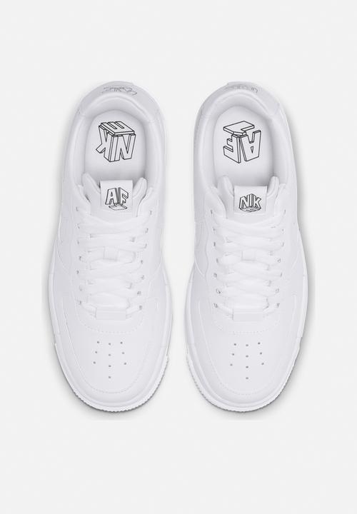 Nike - Air Force 1 pixel  - white / white-black-sail