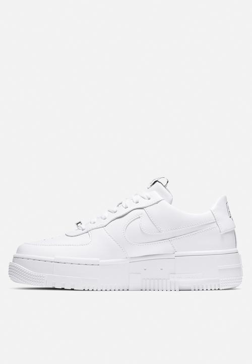 Nike - Air Force 1 pixel  - white / white-black-sail