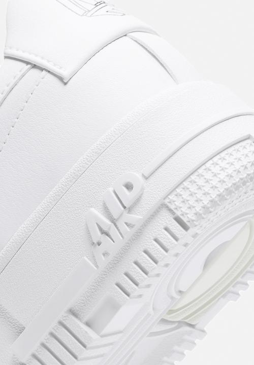Nike - Air Force 1 pixel  - white / white-black-sail