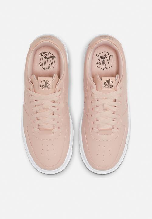 Nike - Air Force 1 pixel  - particle beige / particle beige - black