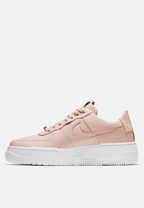 Nike - Air Force 1 pixel  - particle beige / particle beige - black