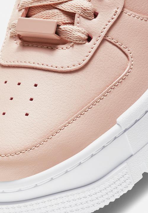 Nike - Air Force 1 pixel  - particle beige / particle beige - black