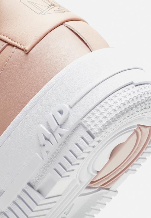 Nike - Air Force 1 pixel  - particle beige / particle beige - black