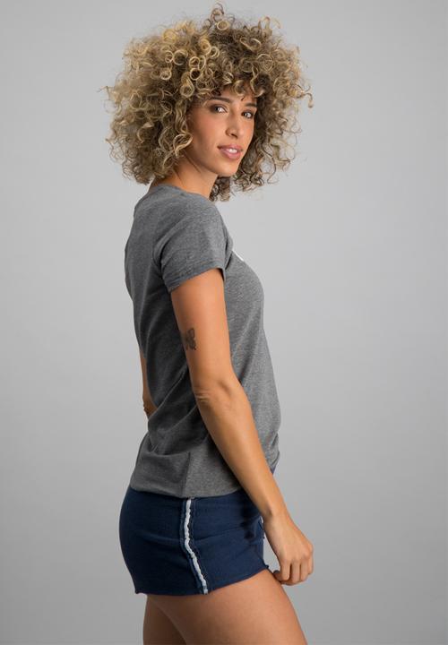 Aca Joe - Joe embroidery short sleeve t-shirt - grey