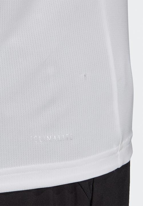adidas Performance - D2m clm3s ls tee - white