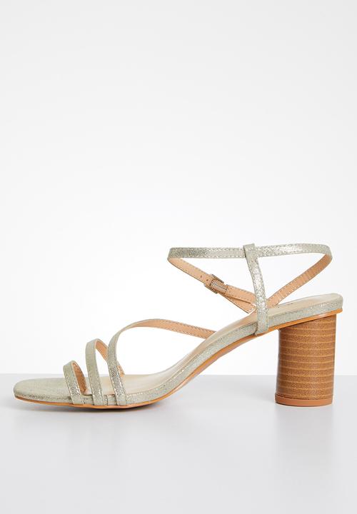edit - Leonie barely-there heel - gold