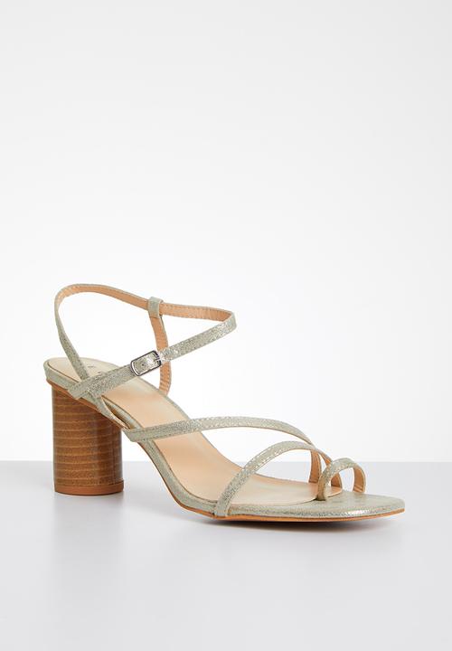 edit - Leonie barely-there heel - gold