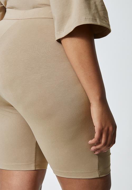 Superbalist - Cotton cycle short - mocha