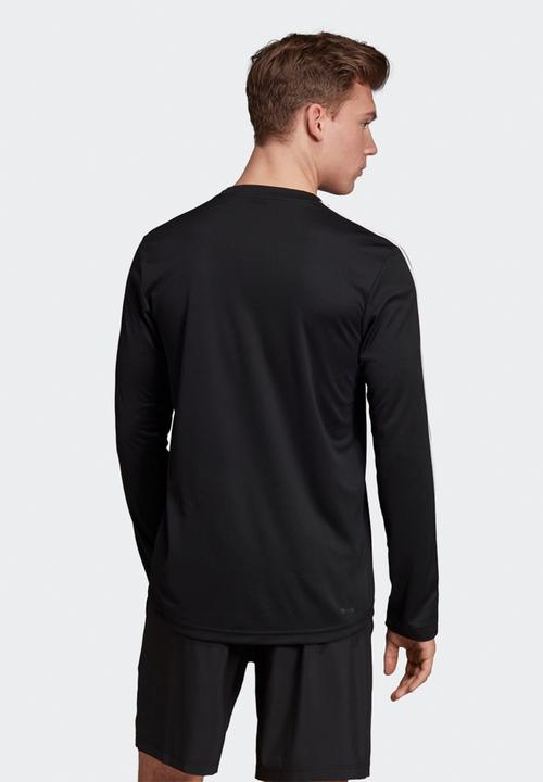 adidas Performance - D2m clm3s ls tee - black