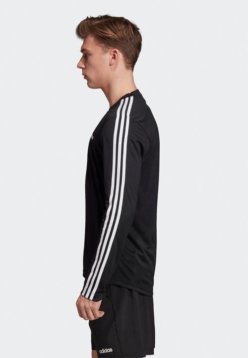 adidas Performance - D2m clm3s ls tee - black