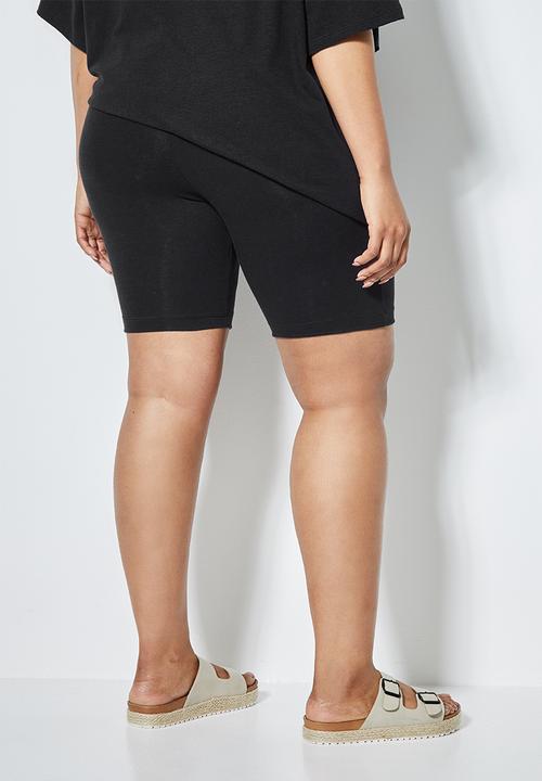 Superbalist - Cotton cycle short - black