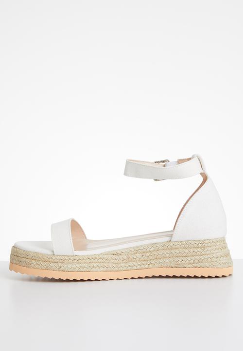 edit - Candice espadrille - white