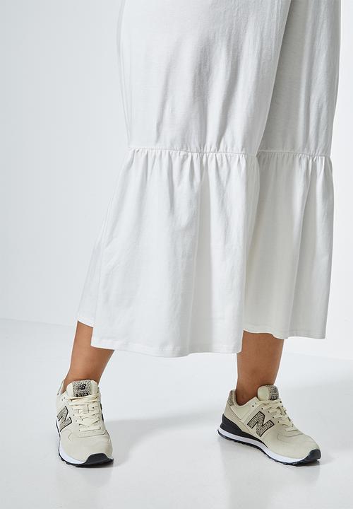 Superbalist - Trapeze T-shirt dress - white