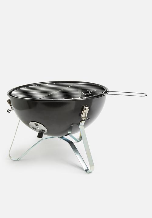 H&S - Balcony braai - black