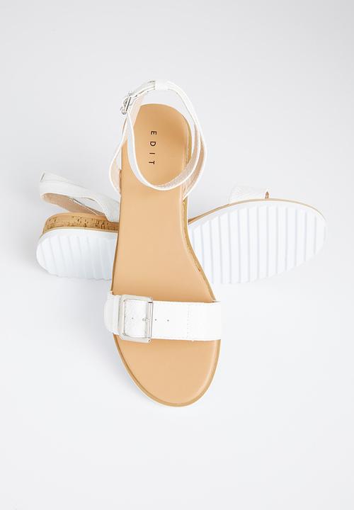 edit - Katie wedge - white