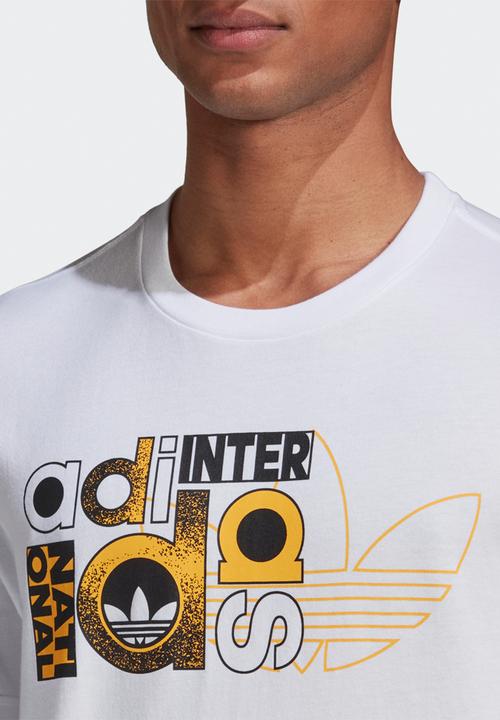 adidas Originals - Adidas internat  tee - white