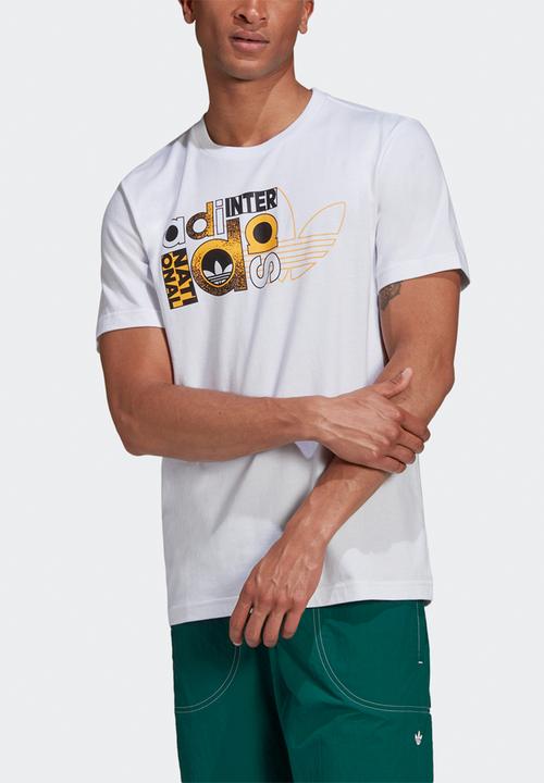 adidas Originals - Adidas internat  tee - white