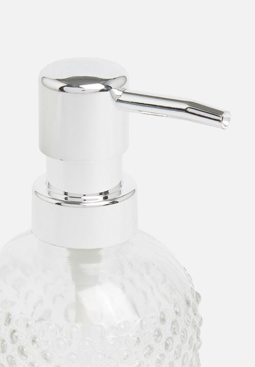 Bathroom Solutions - Dotty soap dispenser - transparent 