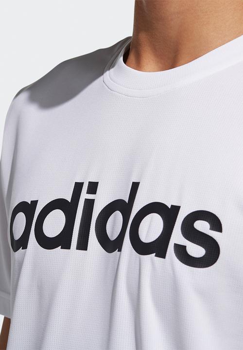 adidas Performance - D2m lg tee - white