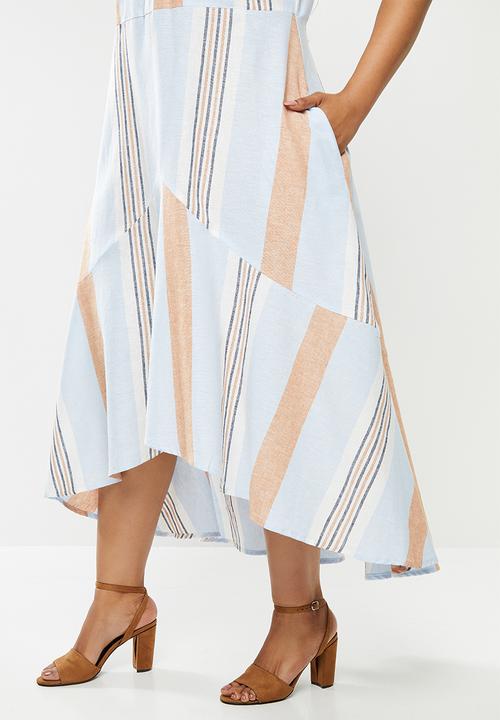 AMANDA LAIRD CHERRY - Plus nontathu dress - blue