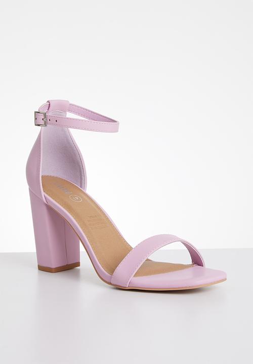 Cotton On - San square toe heel - lilac