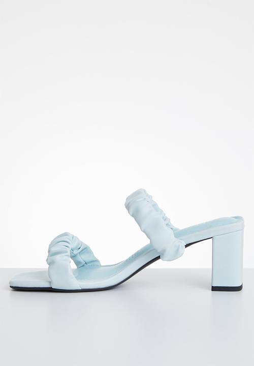 Cotton On - Abbie scrunchie heel - cool blue