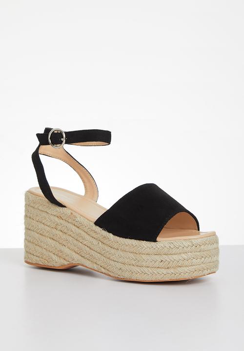 Superbalist - Talulla espadrille - black