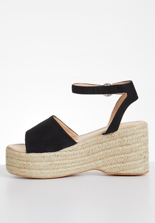 Superbalist - Talulla espadrille - black