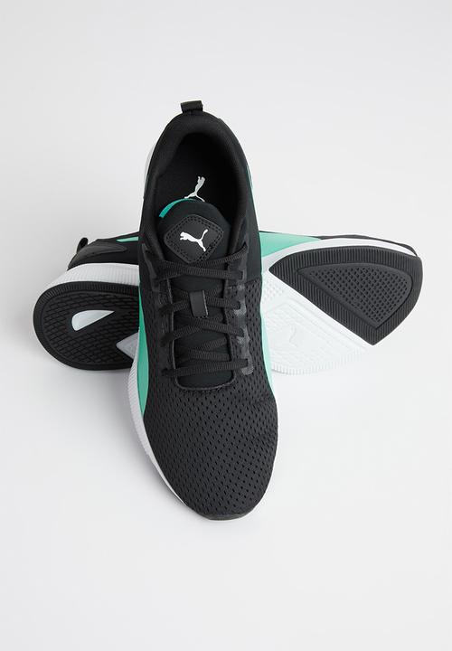 PUMA - Flyer runner sport - puma black-aruba blue-puma white