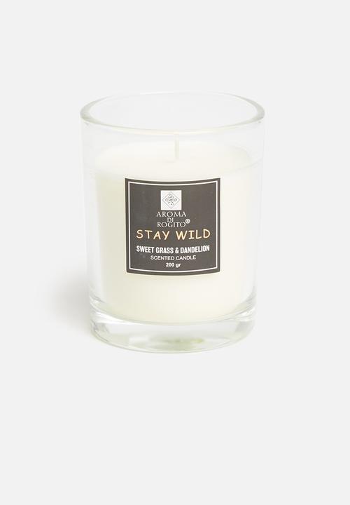 H&S - Lush figwood candle - sweetgrass & dandelion