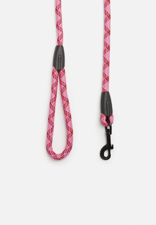 Pet Collection - Rope Dog Lead - Pink