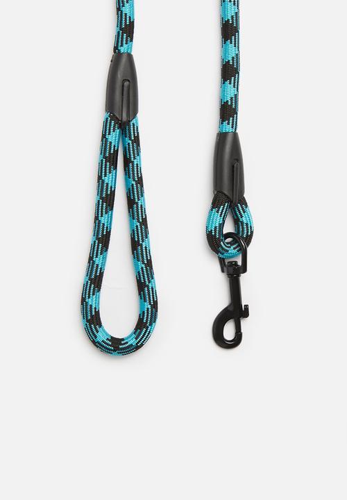Pet Collection - Rope Dog Lead - Blue