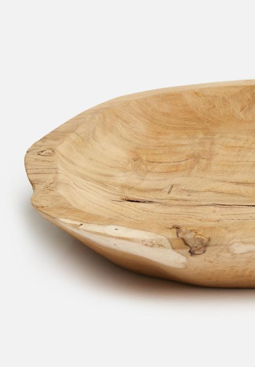 Excellent Houseware - Rustic bowl - brown