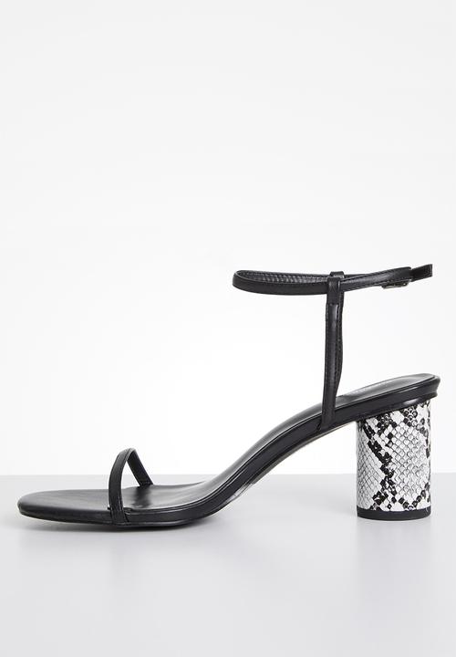 Superbalist - Jane barely-there-heel - black