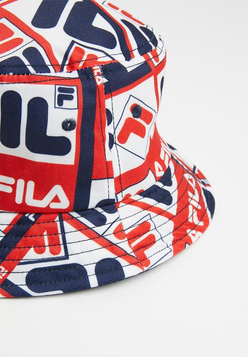 FILA - All over print bucket hat - multi 