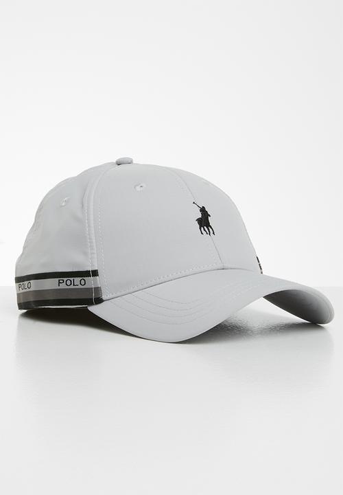 POLO - Mens arnold branded tape cap - grey