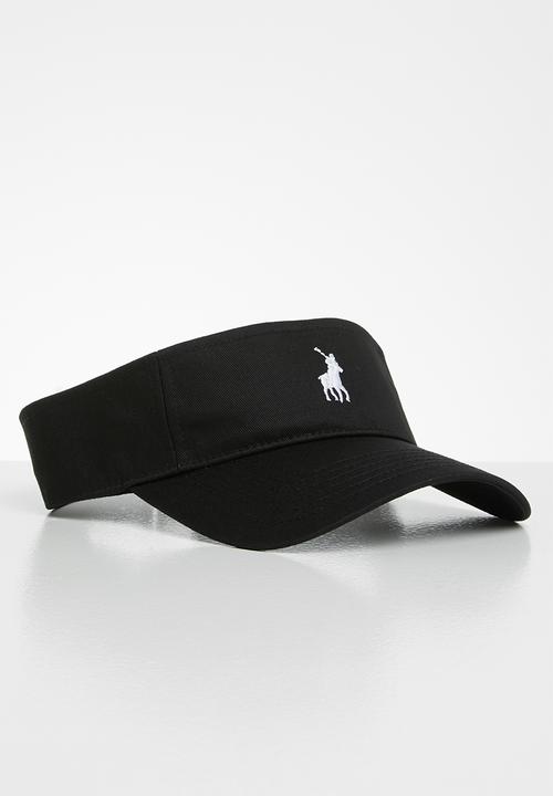 POLO - Paris cotton twill visor - black