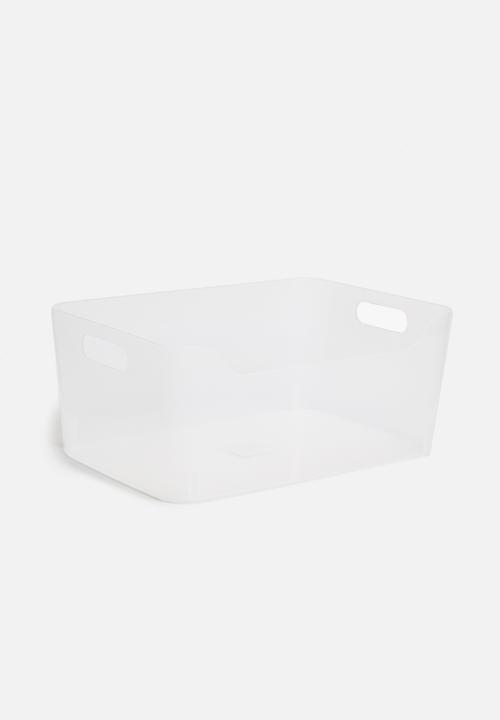 Storage Solutions - Wave storage box large - clear 