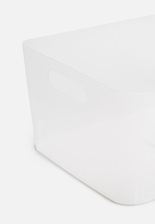 Storage Solutions - Wave storage box large - clear 