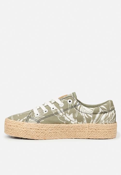 Miss Black - Quebec sneaker - taupe