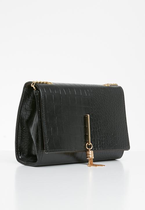Superbalist - Tassel crossbody bag - black