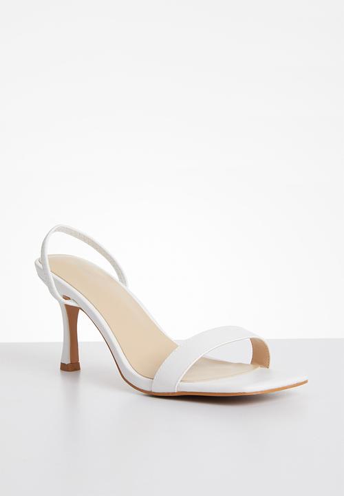 Superbalist - Lulla slingback heel - white