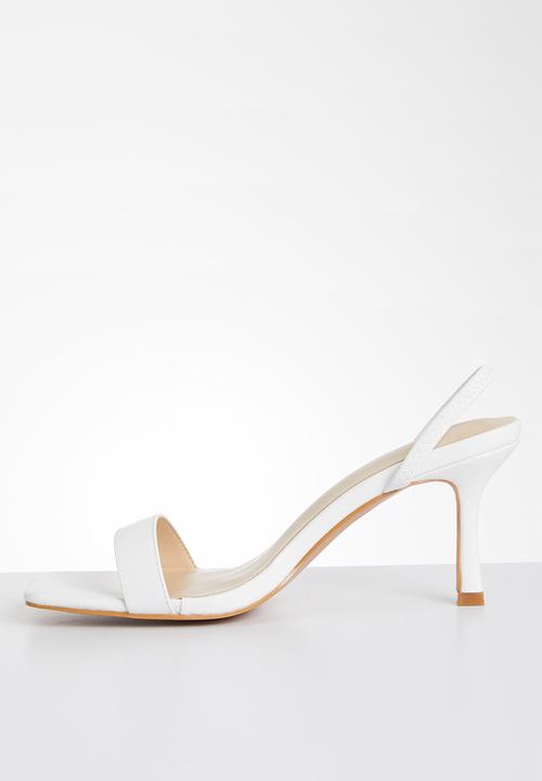 Superbalist - Lulla slingback heel - white