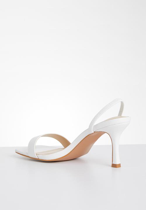 Superbalist - Lulla slingback heel - white