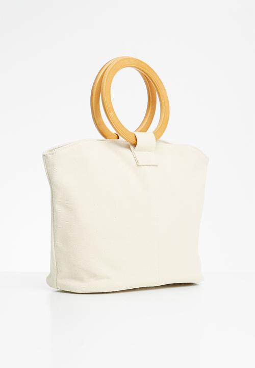 Superbalist - Top handle tote - cream