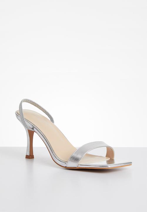 Superbalist - Lulla slingback heel - silver