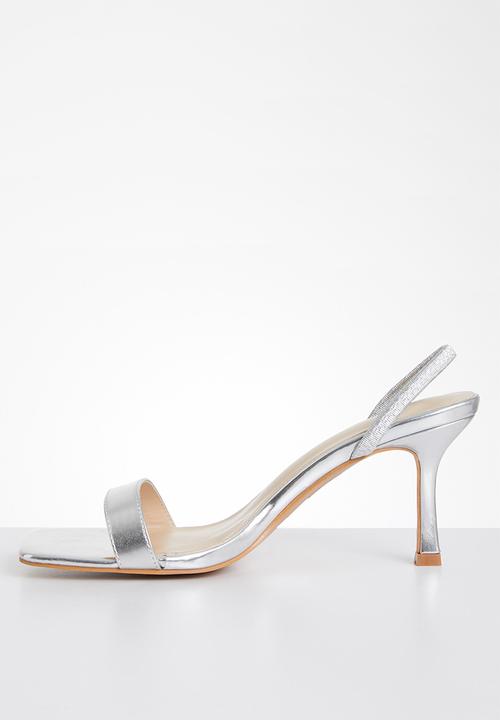 Superbalist - Lulla slingback heel - silver