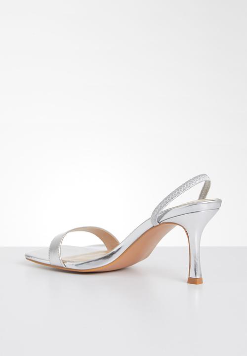 Superbalist - Lulla slingback heel - silver